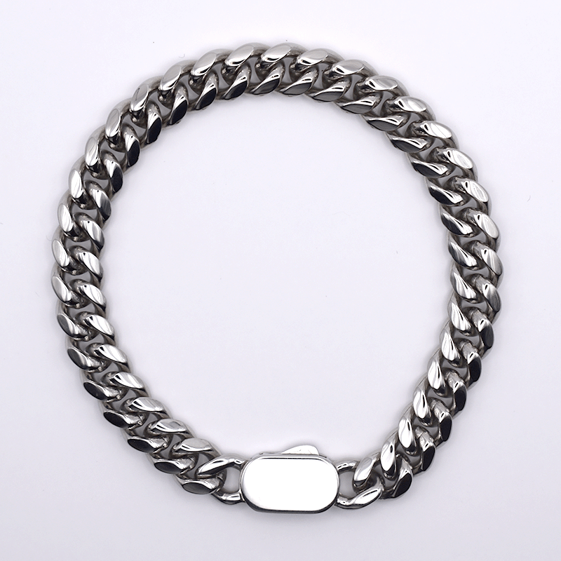 CUBAN BRACELET (SILVER) 8MM