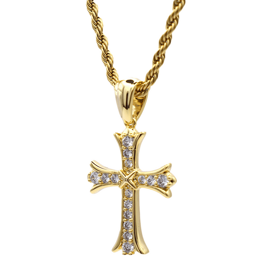 ICED CROSS (GOLD)