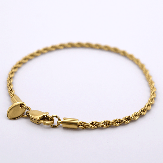 ROPE BRACELET (GOLD) 3MM